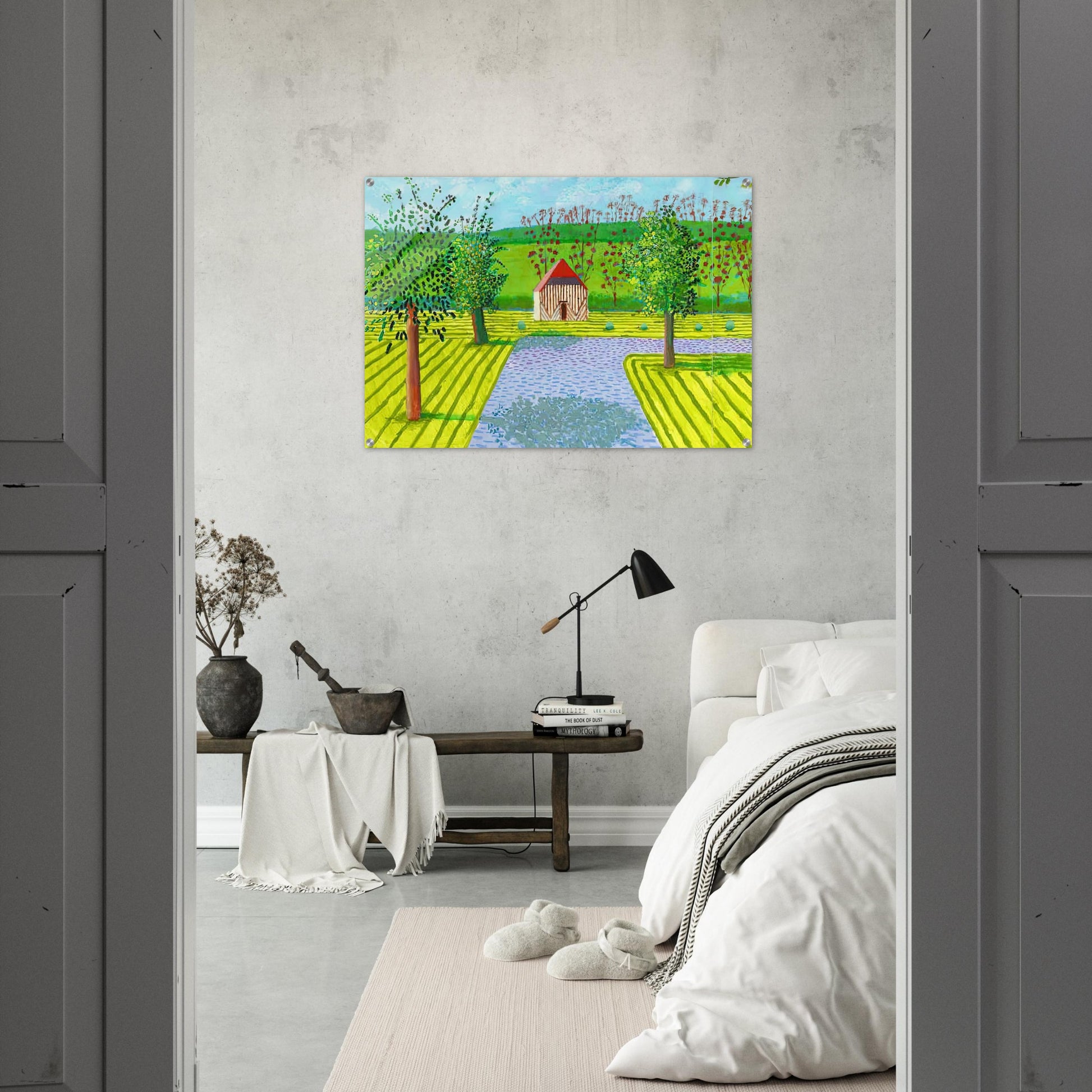 David Hockney - David Hockney Acrylic Print - 70x100 cm / 28x40″ inches | David Hockney Art | Artwork by David Hockney