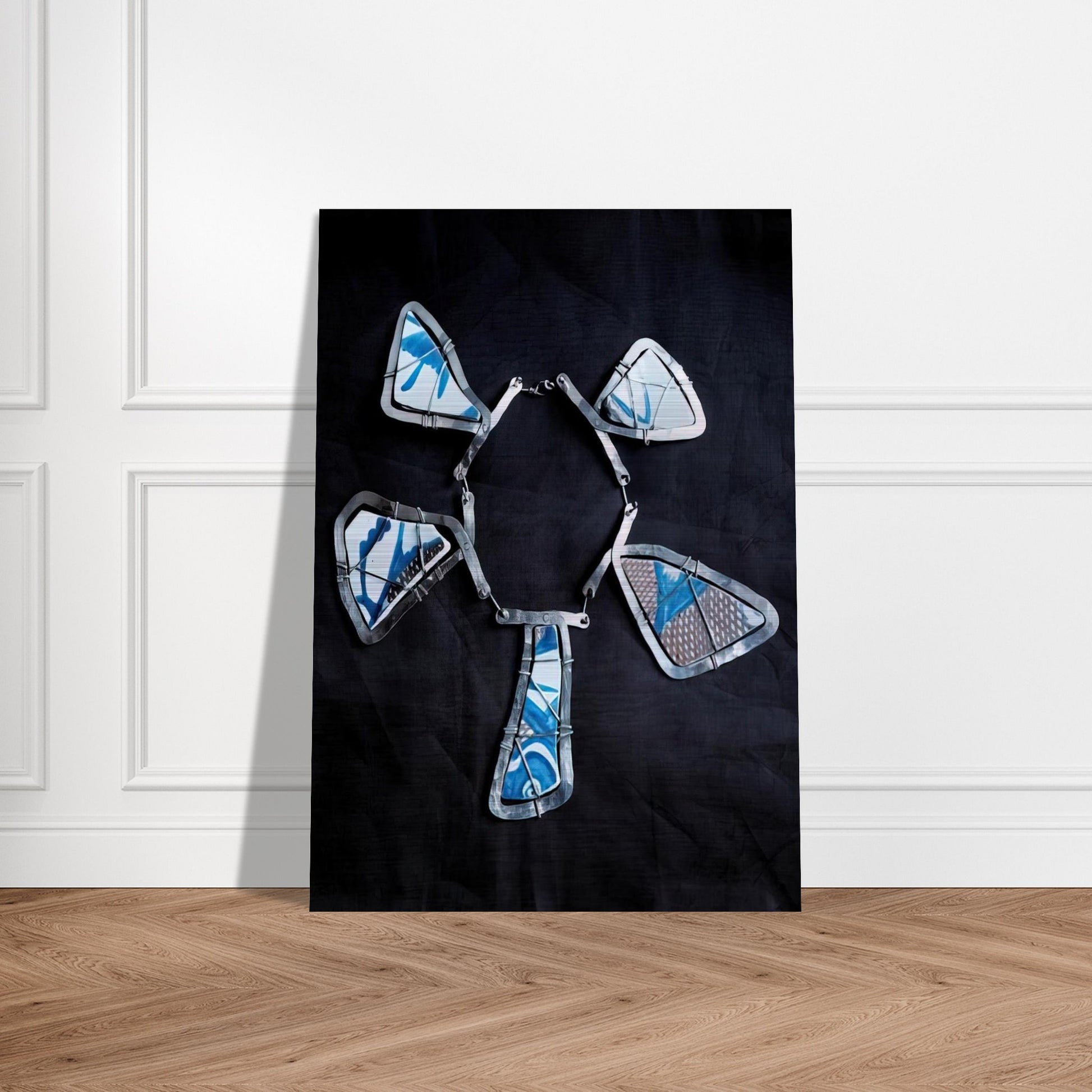 CAGED CROCKERY 1945 - Alexander Calder Brushed Aluminum Print - 70x100 cm / 28x40 inches | Alexander Calder Aluminum Print | Alexander Calder Prints