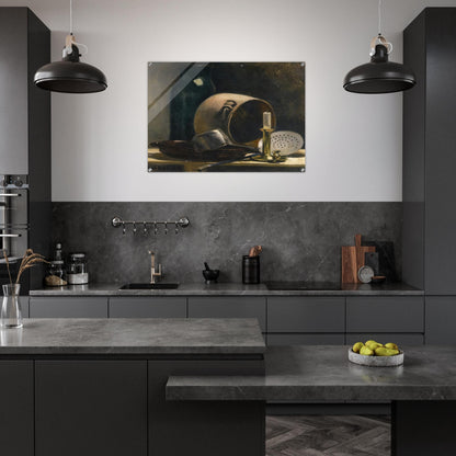 STILL LIFE WITH EARTHEN POT 1892 - Henri Matisse Acrylic Print - 70x100 cm / 28x40″ inches | Henri Matisse Wall Art | Henri Matisse Prints