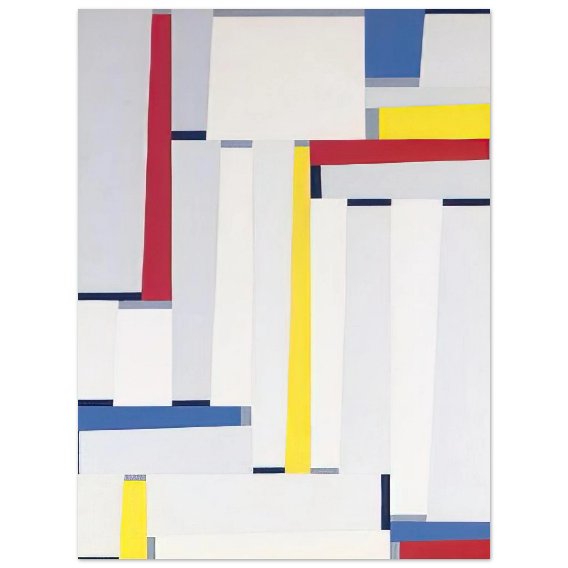 Fritz Glarner - Relational Painting #55 - 1951 Fine Art Poster - Default Title