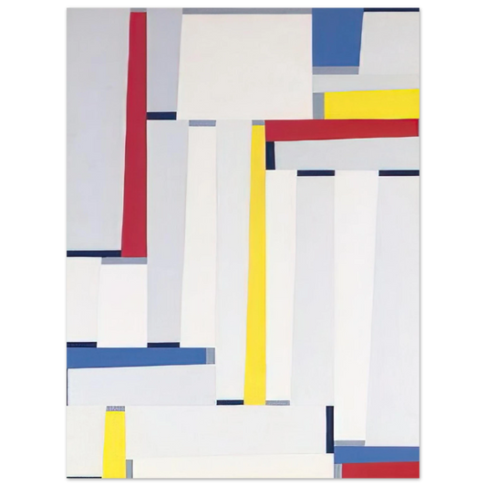 Fritz Glarner - Relational Painting #55 - 1951 Fine Art Poster - Default Title