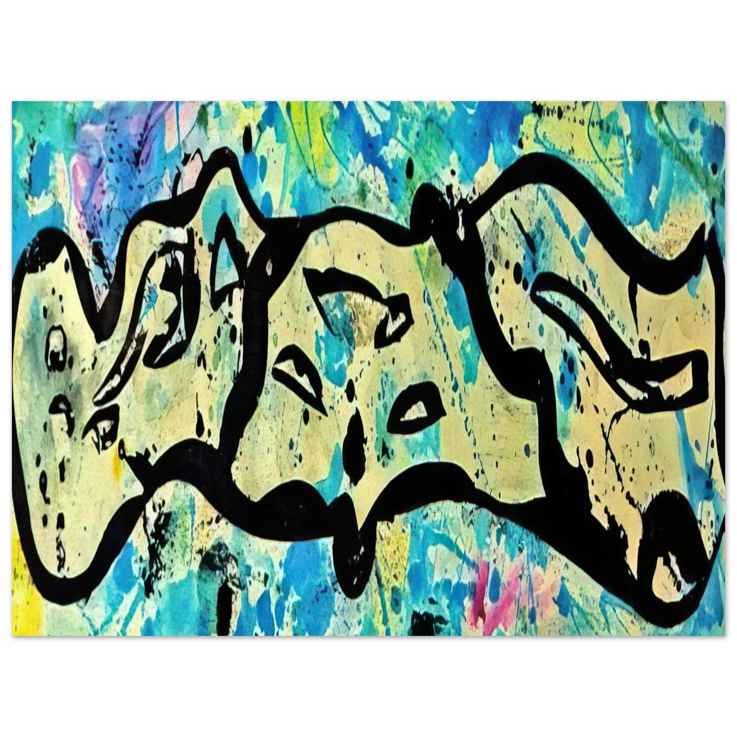 Sam Francis - Untitled  Variant F  Fine Art Poster - Default Title