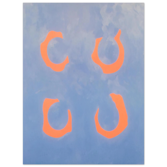Jeremy Moon - Red Chord - 1962 Fine Art Poster - Default Title