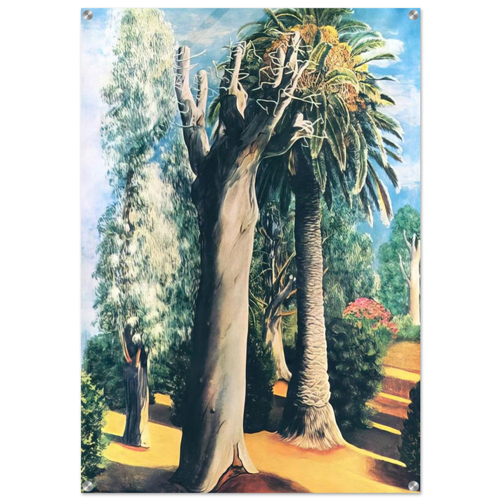 EUCALYPTUS AND PALM 1935 - Moise Kisling Acrylic Print - 70x100 cm / 28x40″ inches