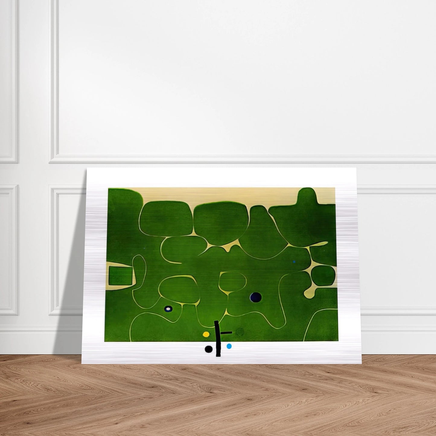 Il Labirinto della Psiche - 1986 - Victor Pasmore Brushed Aluminum Print - 70x100 cm / 28x40 inches | Victor Pasmore Aluminum Print | Victor Pasmore Prints