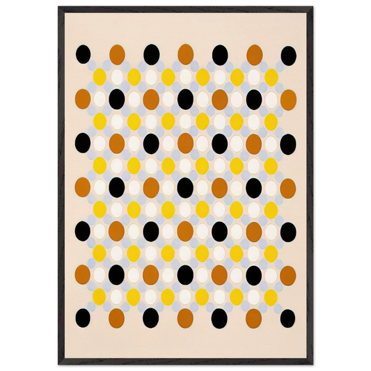 Rivet Lilt - 1962 - Thomas Downing Framed Art Print – Black Wooden Frame - Default Title - -Framed Art Print