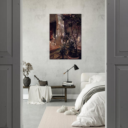Granada. Sunspots - John Singer Sargent Brushed Aluminum Print - 70x100 cm / 28x40 inches | John Singer Sargent Aluminum Print | John Singer Sargent Prints