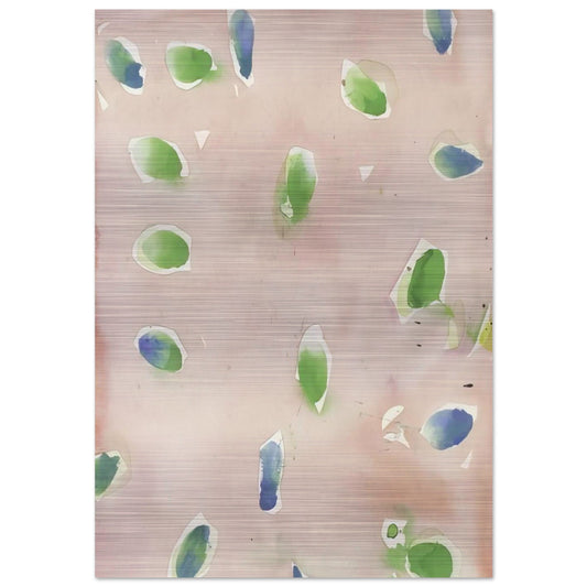 SF48-004 - Sam Francis Brushed Aluminum Print - 70x100 cm / 28x40 inches | Sam Francis Aluminum Print | Sam Francis Prints