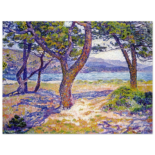 Theo van Rysselberghe - IL MEDITERRANEO PRESSO LE LAVANDOU Fine Art Poster - Default Title