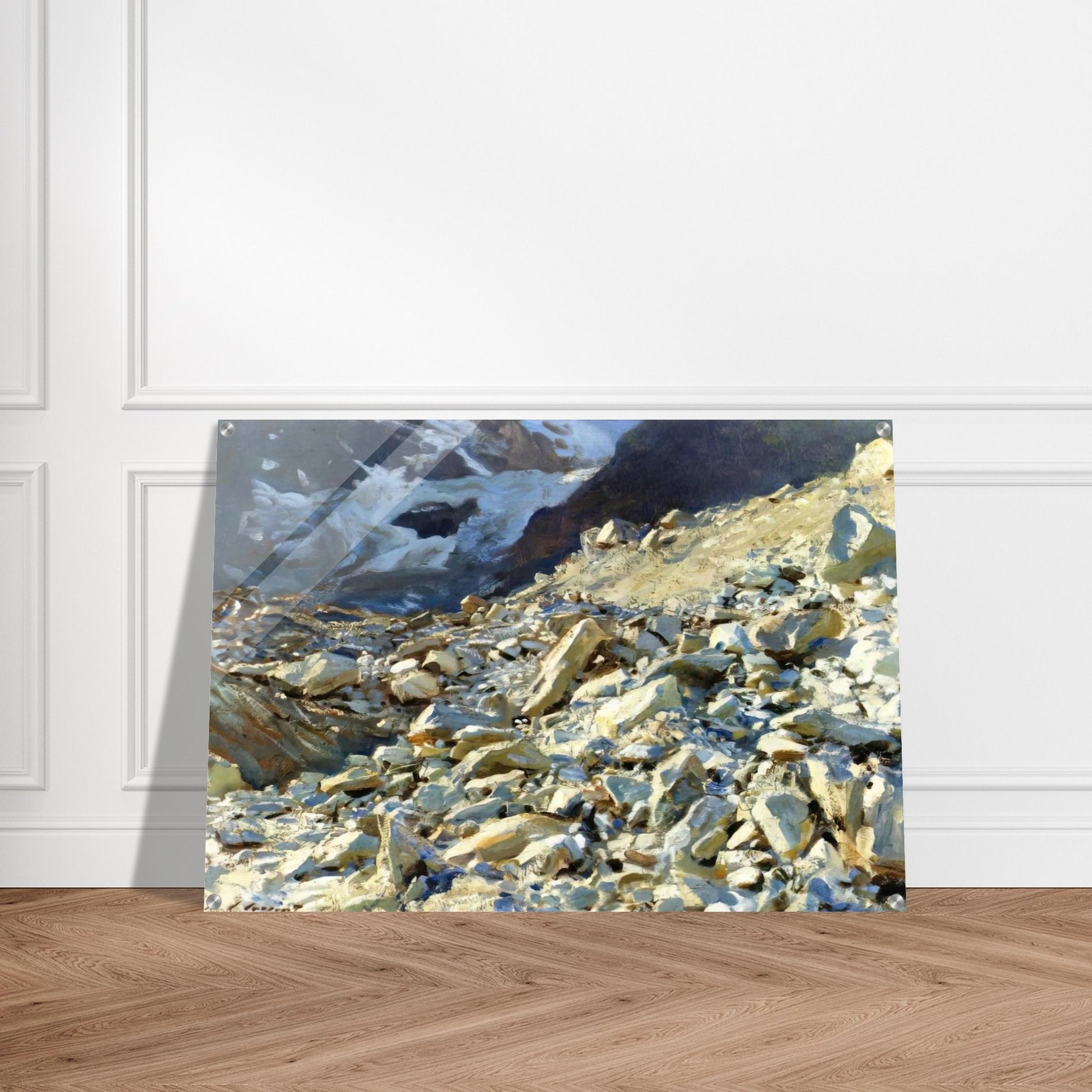 The Moraine - John Singer Sargent Acrylic Print - 70x100 cm / 28x40″ inches