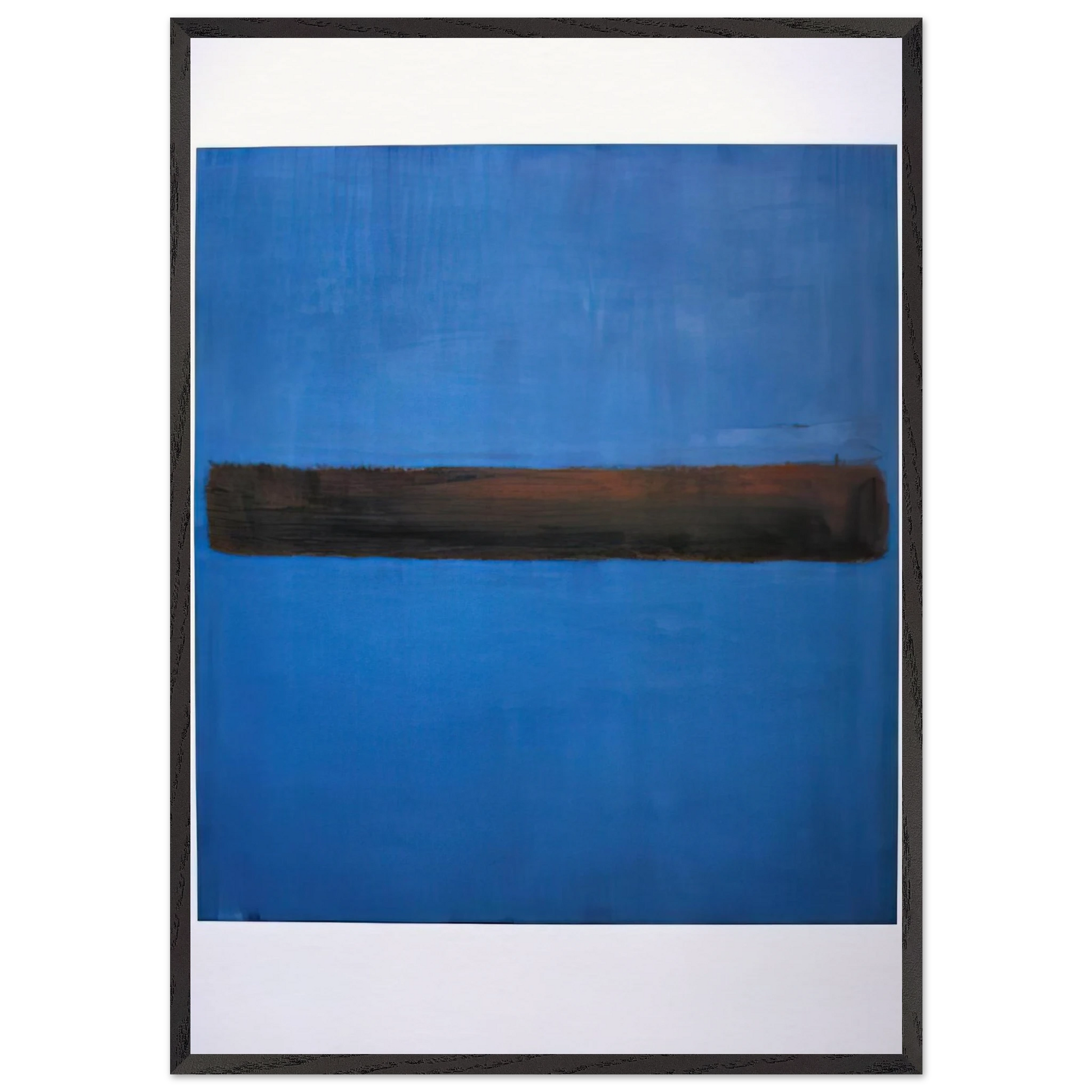 Untitled - 1969 N2 - Mark Rothko Framed Art Print – Black Wooden Frame - Default Title - -Framed Art Print
