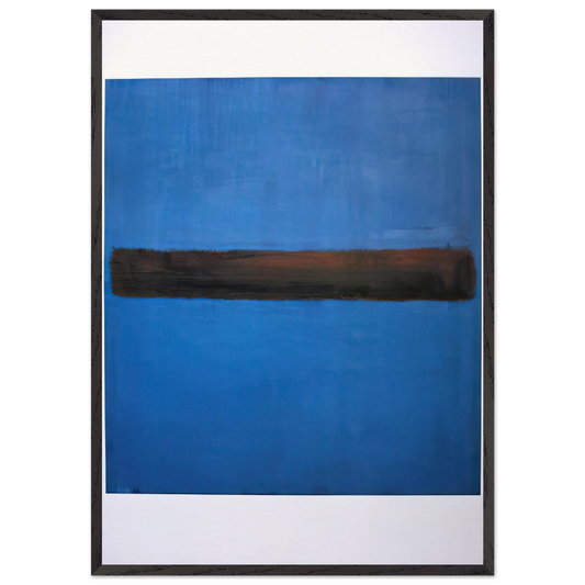 Untitled - 1969 N2 - Mark Rothko Framed Art Print – Black Wooden Frame - Default Title - -Framed Art Print