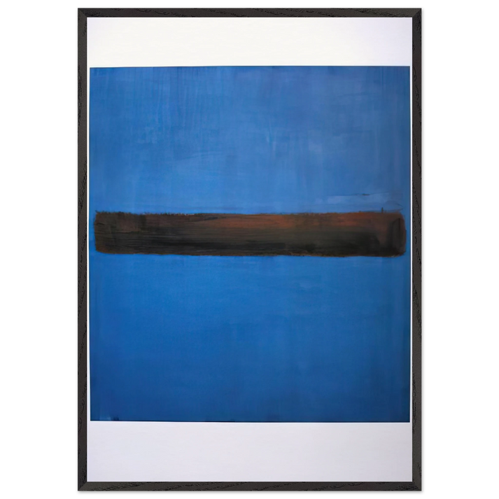 Untitled - 1969 N2 - Mark Rothko 70x100 cm / 28x40 inches Framed Art Print – Black Wooden Frame