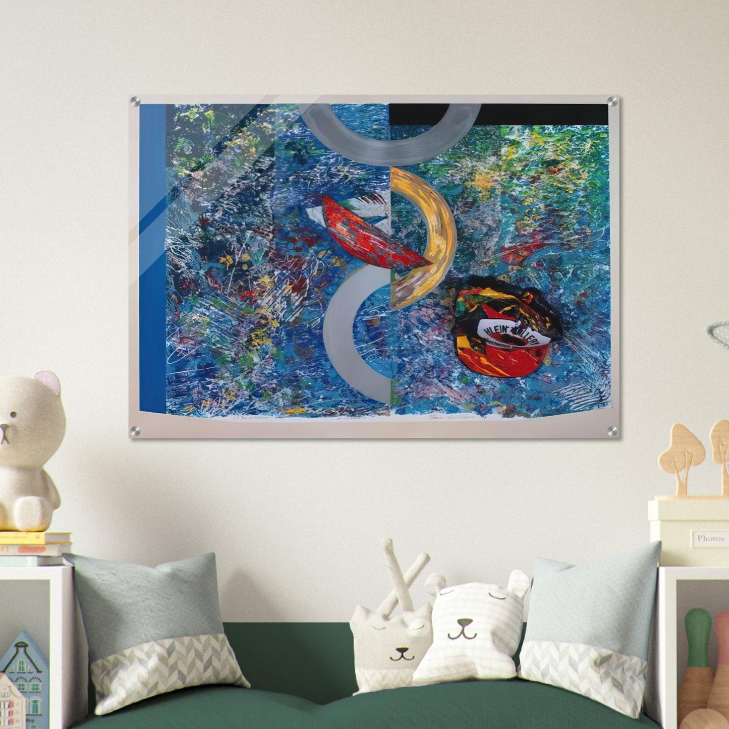 In Celebration - Sam Gilliam Acrylic Print - 70x100 cm / 28x40″ inches | Sam Gilliam Wall Art | Sam Gilliam Prints