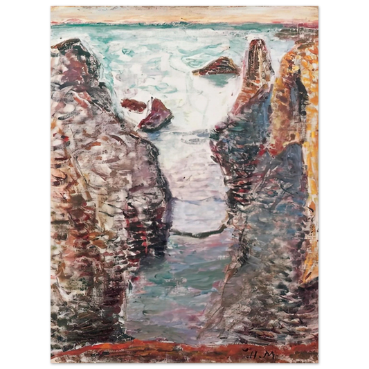 Henri Matisse - CIFFS BELLE ILE 1897 Fine Art Poster - Default Title