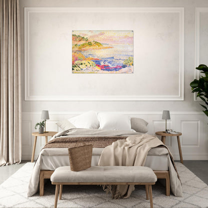 The Maures - Henri-Edmond Cross Acrylic Print - 70x100 cm / 28x40″ inches