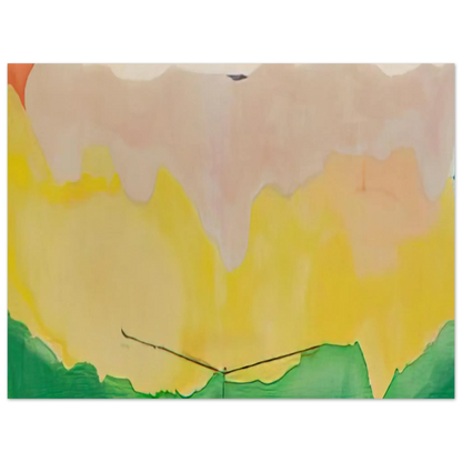 Helen Frankenthaler - Boulevard - 1973 Wall art - 15x20 cm / 6x8 Inches - Fine Art Poster - -