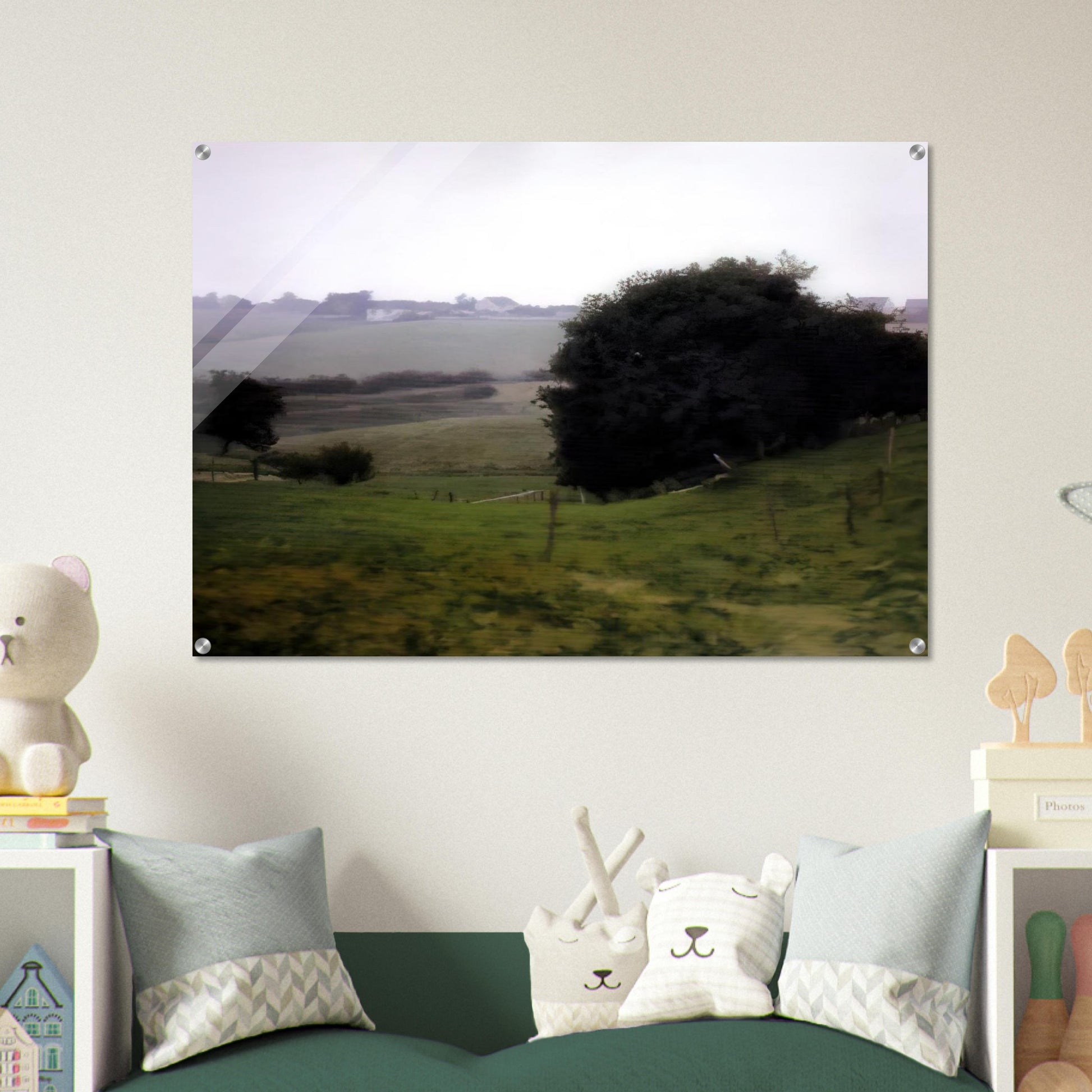 MEADOWLAND - Gerhard Richter Acrylic Print - 70x100 cm / 28x40″ inches