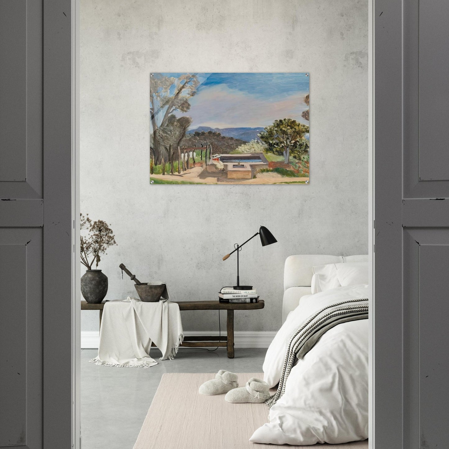 LE VIVIER PAYSAGE DE PROVENCE 1923 - Henri Matisse Acrylic Print - 70x100 cm / 28x40″ inches