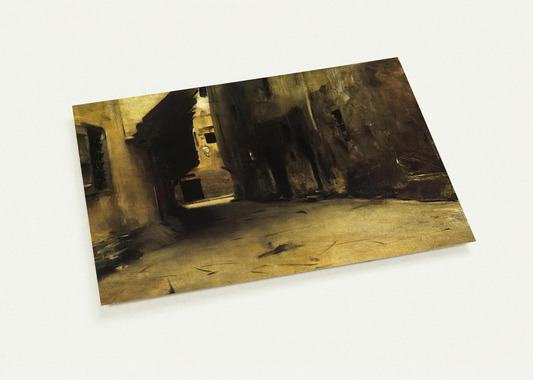 A Street in Venice By John Singer Sargent Pack of 10 Post Cards | John Singer Sargent Post Cards | A6 (10.5 x 14.8 cm) - 4.1 x 5.8 inches
