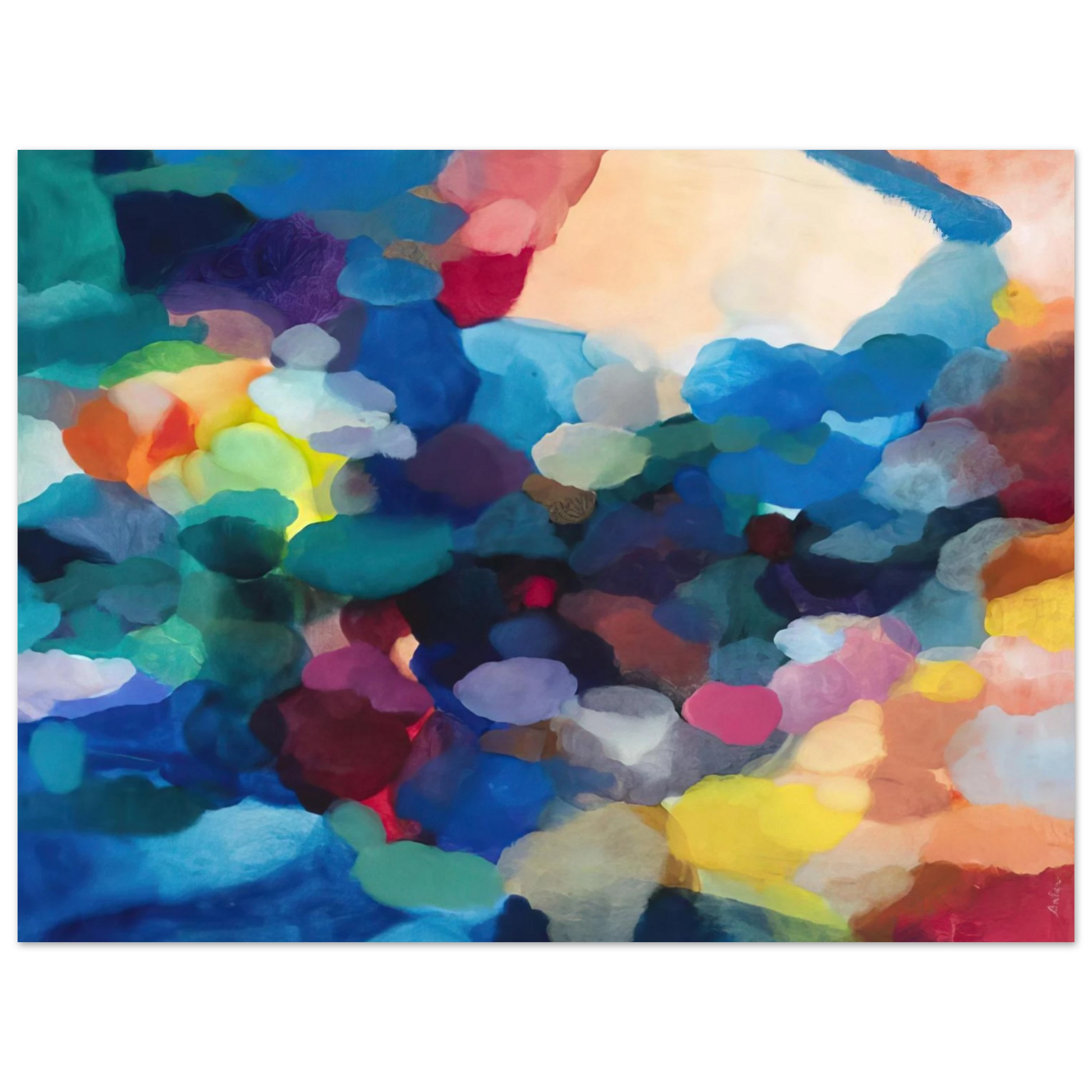 Alice Baber - Noble Numbers Fine Art Poster - Default Title