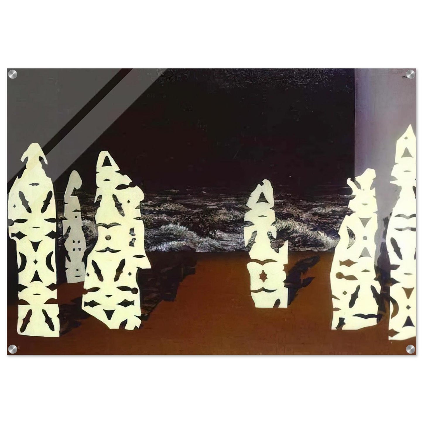 THE FINERY OF THE STORM 1927 - Rene Magritte Acrylic Print - 70x100 cm / 28x40″ inches | Rene Magritte Wall Art | Rene Magritte Prints