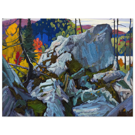 Lawren Harris - Autumn Batchewana - 1918 Fine Art Poster - Default Title