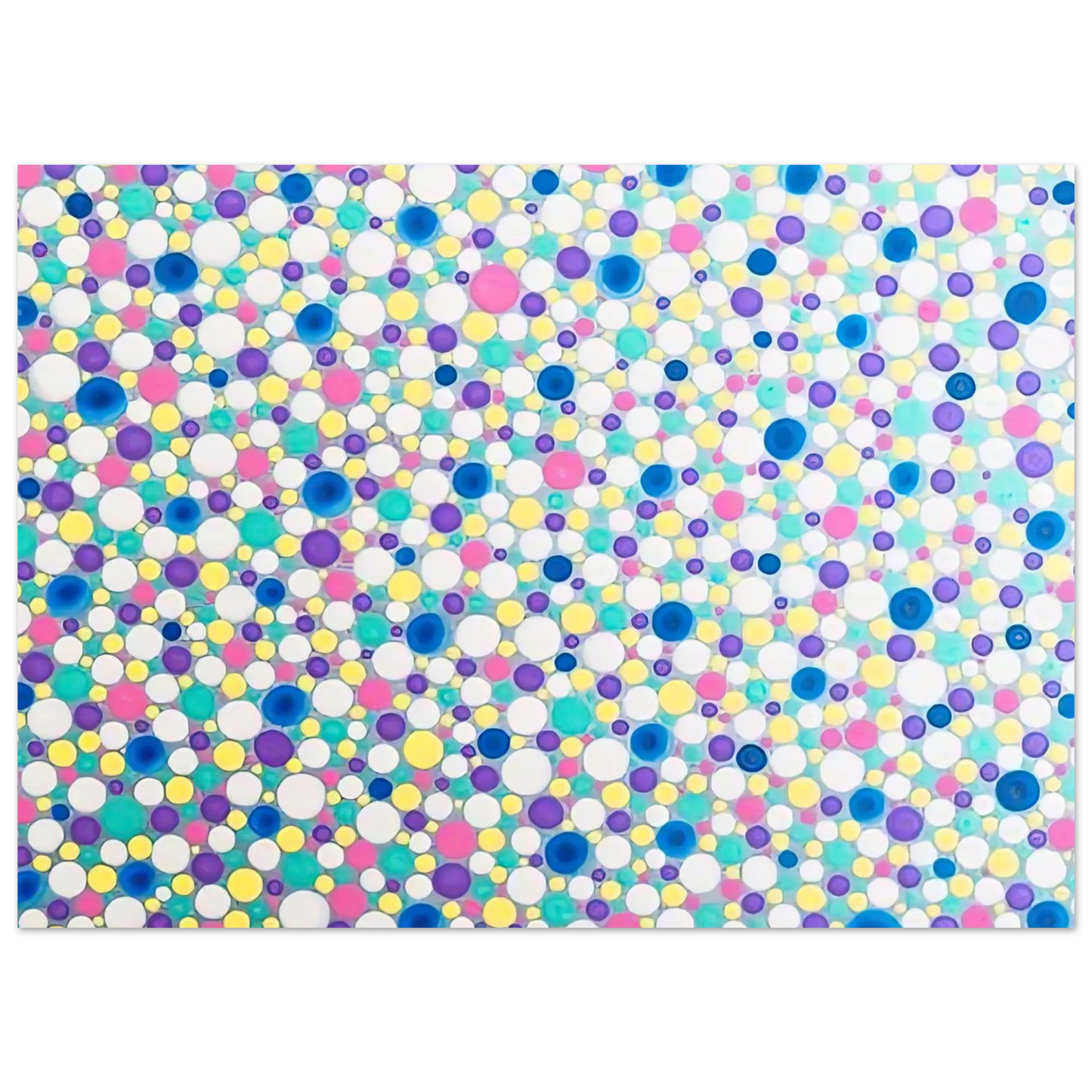 Yayoi Kusama - DOTS 2004 Fine Art Poster - 40x60 cm / 16x24 inches