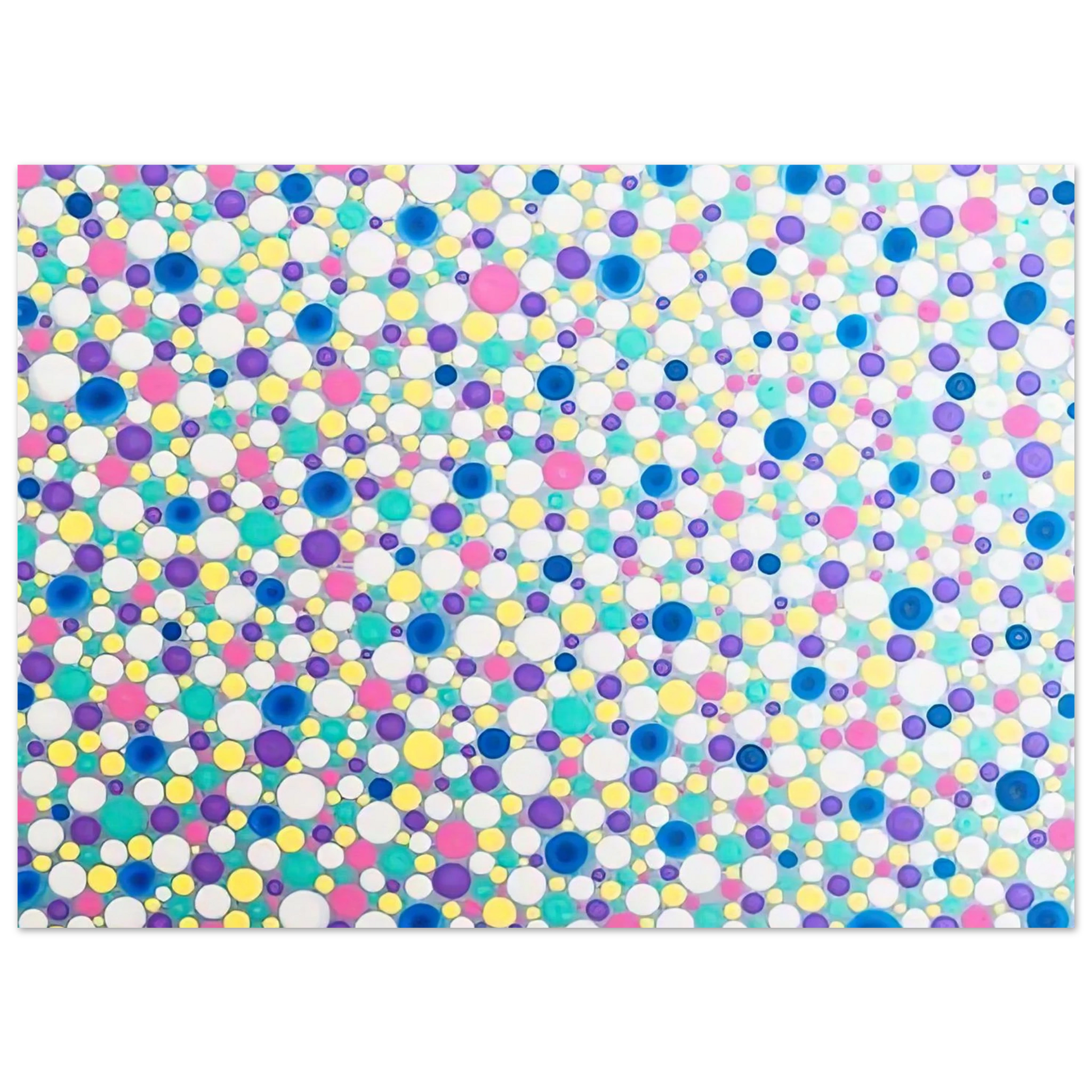 Yayoi Kusama - DOTS 2004 Fine Art Poster - 40x60 cm / 16x24 inches