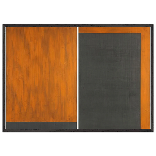 Untitled No 12 and 13 - 1991 - Gunther Forg Framed Art Print – Black Wooden Frame - Default Title - -Framed Art Print