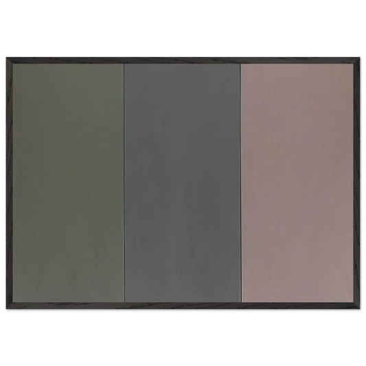 Dapres la Marquise de la Solana - 1969 - Brice Marden Framed Art Print – Black Wooden Frame - Default Title - -Framed Art Print