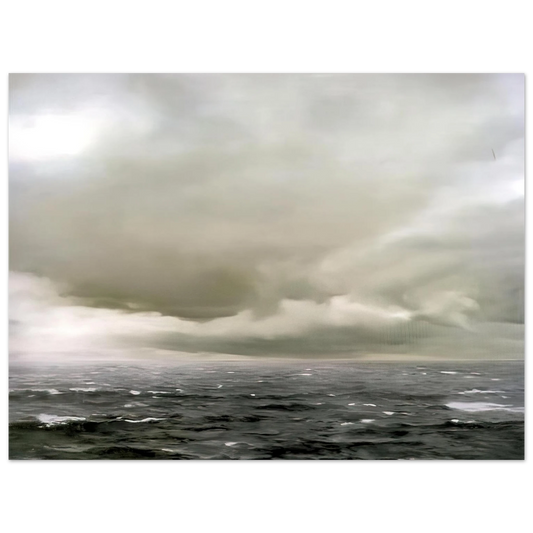 Gerhard Richter - SEASCAPE CLOUDY Fine Art Poster - Default Title