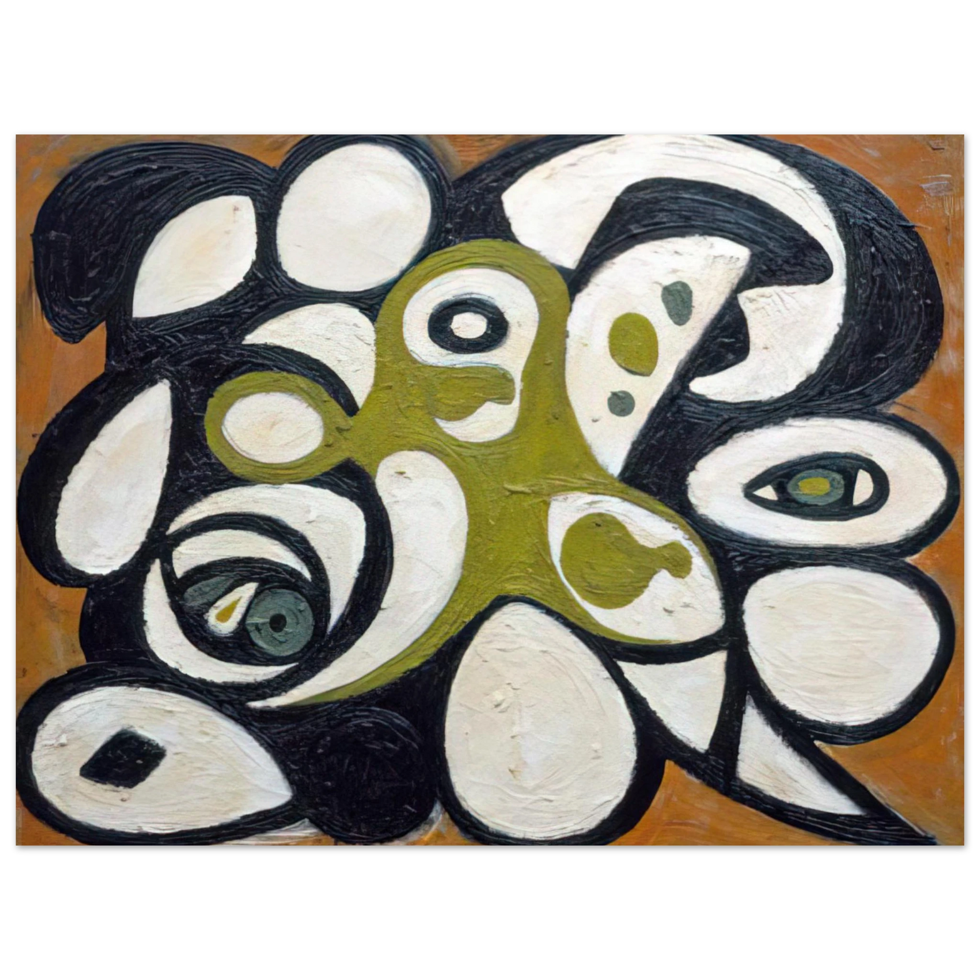 Richard Pousette-Dart - Animal Head Fine Art Poster - Default Title