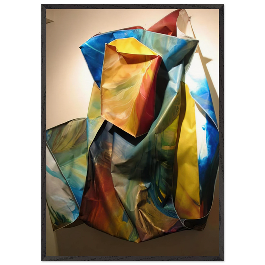 Sac 1 - Sam Gilliam Framed Art Print – Black Wooden Frame - Default Title - -Framed Art Print