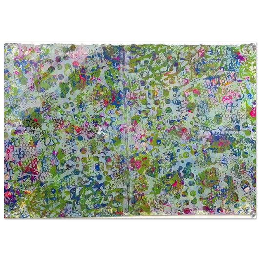 Fog In The Hollow - Sam Gilliam Acrylic Print - 70x100 cm / 28x40″ inches | Sam Gilliam Wall Art | Sam Gilliam Prints