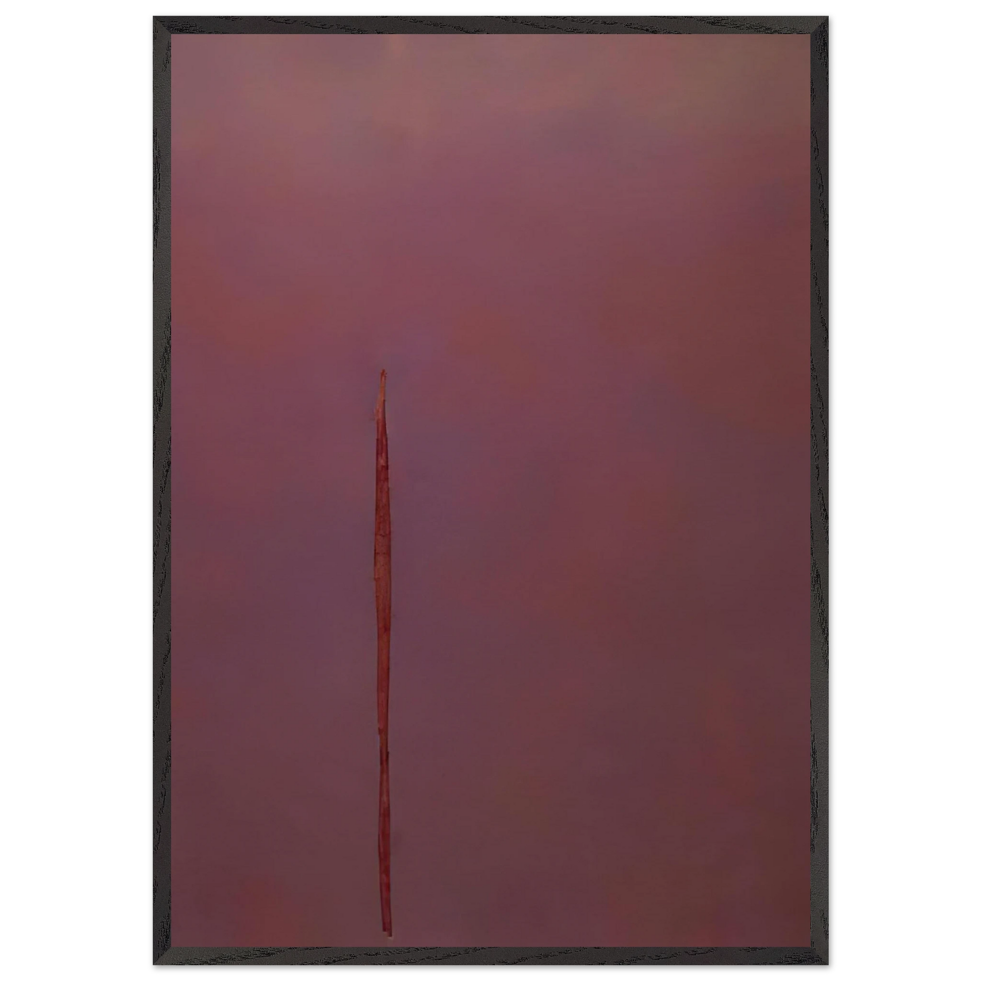 Untitled - 1971 N9 - Theodoros Stamos Framed Art Print – Black Wooden Frame - Default Title - -Framed Art Print