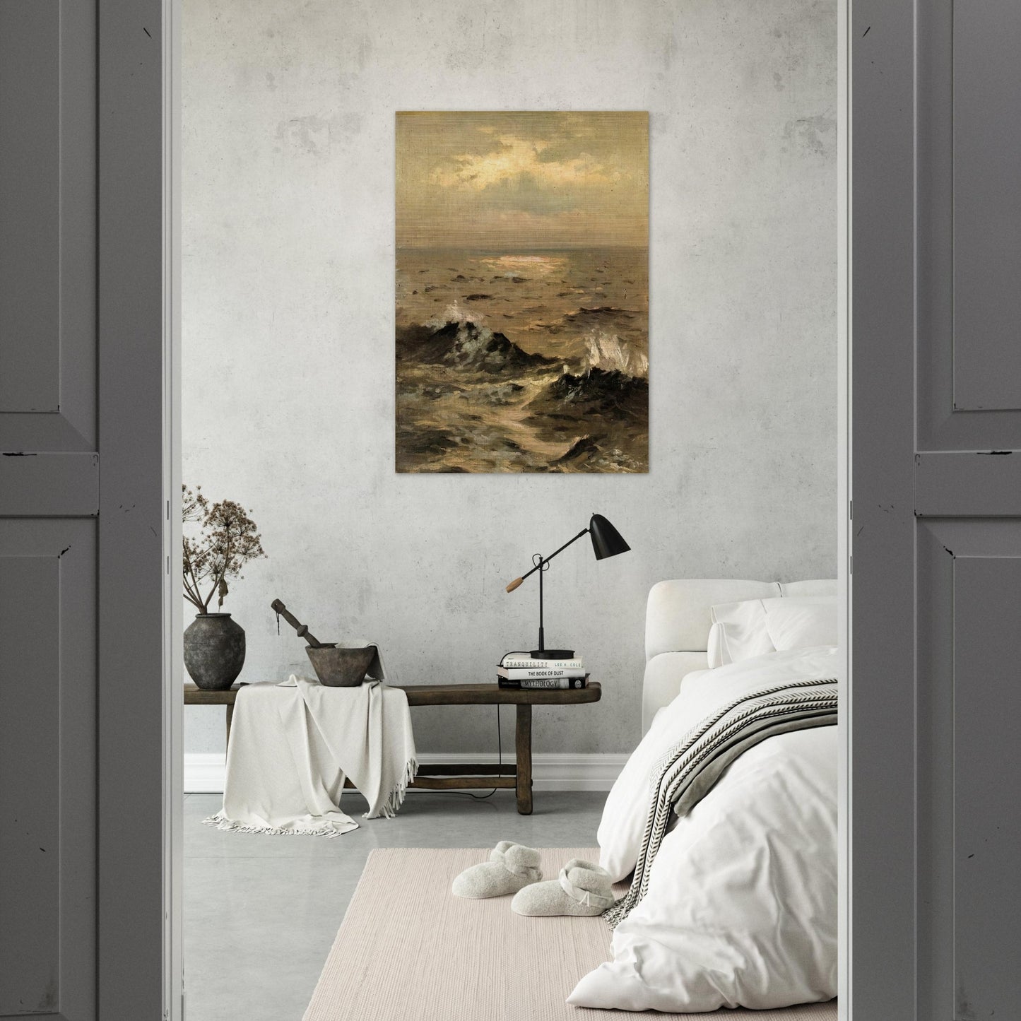 Seascape - John Singer Sargent Brushed Aluminum Print - 70x100 cm / 28x40 inches | John Singer Sargent Aluminum Print | John Singer Sargent Prints
