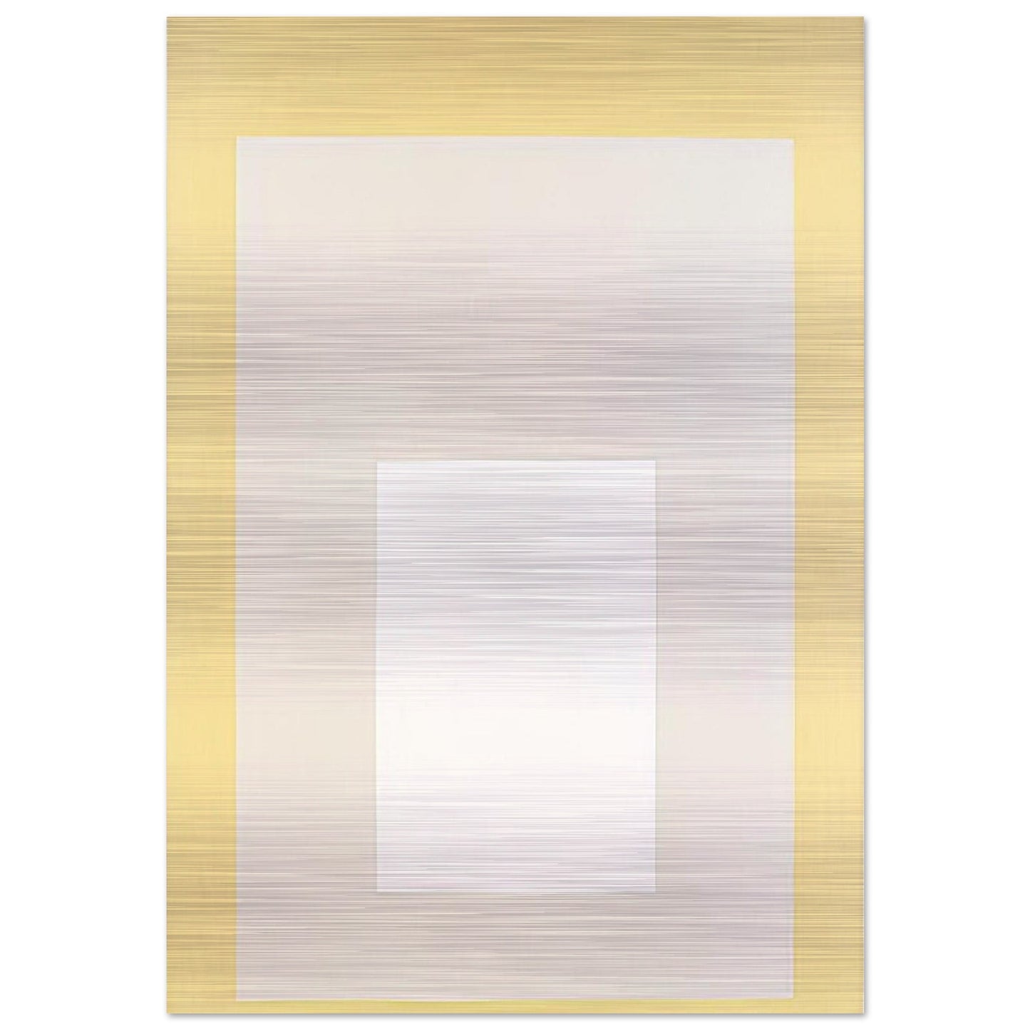 HOMAGE TO THE SQUARE 1959 - Josef Albers Brushed Aluminum Print - 70x100 cm / 28x40 inches | Josef Albers Aluminum Print | Josef Albers Prints
