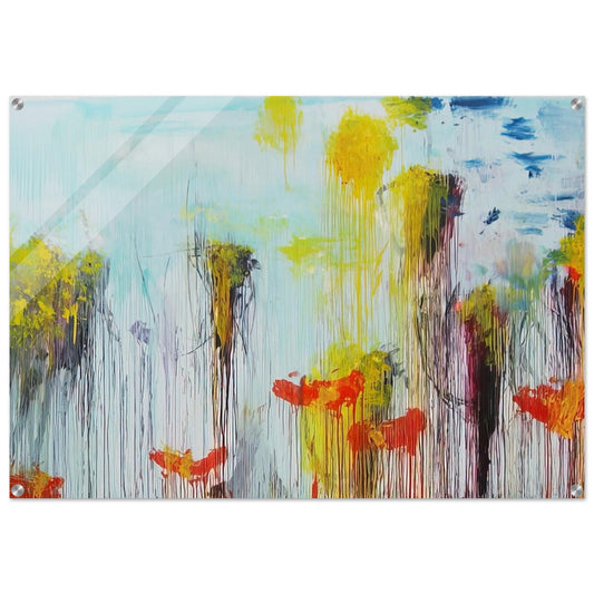 Lepanto, Part VII - Cy Twombly Acrylic Print - 70x100 cm / 28x40″ inches