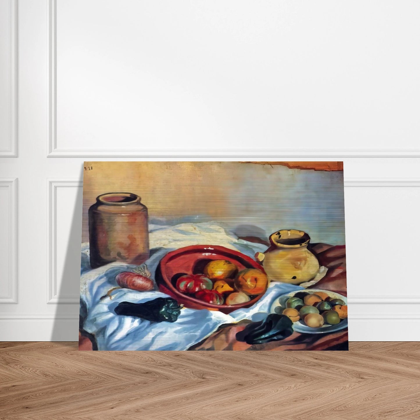 STILL LIFE - Salvador Dali Brushed Aluminum Print - 70x100 cm / 28x40 inches | Salvador Dali Aluminum Print | Salvador Dali Prints