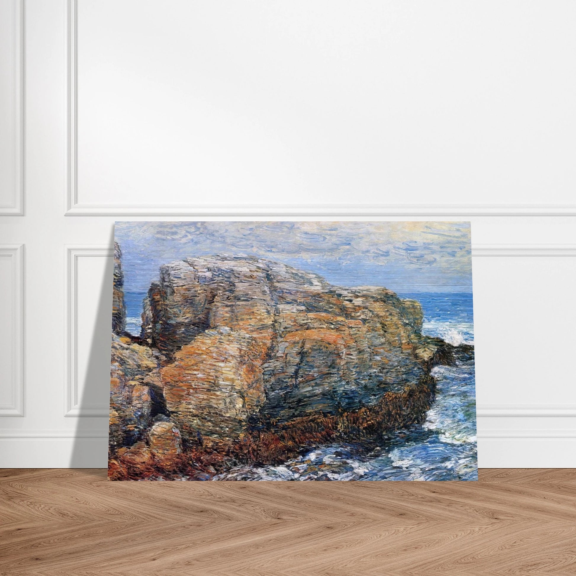 Sylph's Rock - Childe Hassam Brushed Aluminum Print - 70x100 cm / 28x40 inches | Childe Hassam Aluminum Print | Childe Hassam Prints