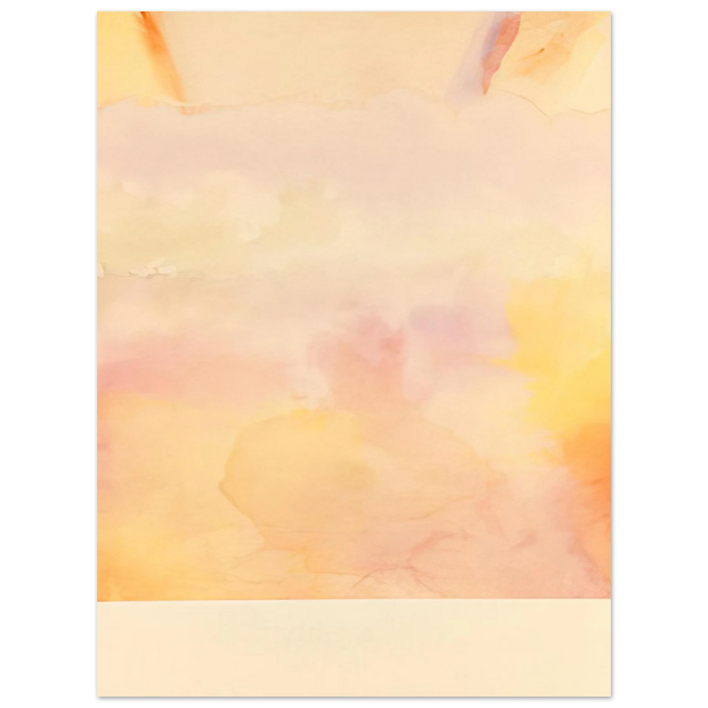 Ronnie Landfield - Pale Dunes - 1970 Fine Art Poster - Default Title