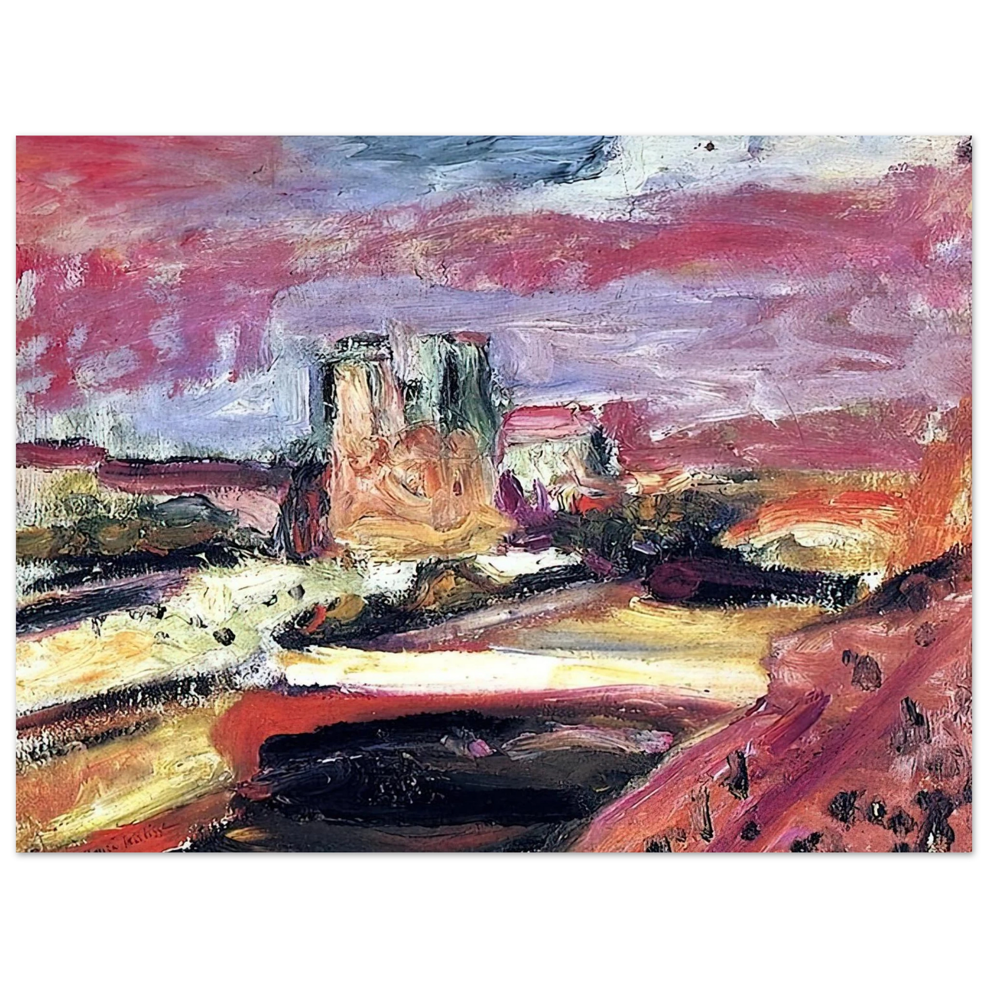 Henri Matisse - NOTRE DAME 1904 Fine Art Poster - Default Title