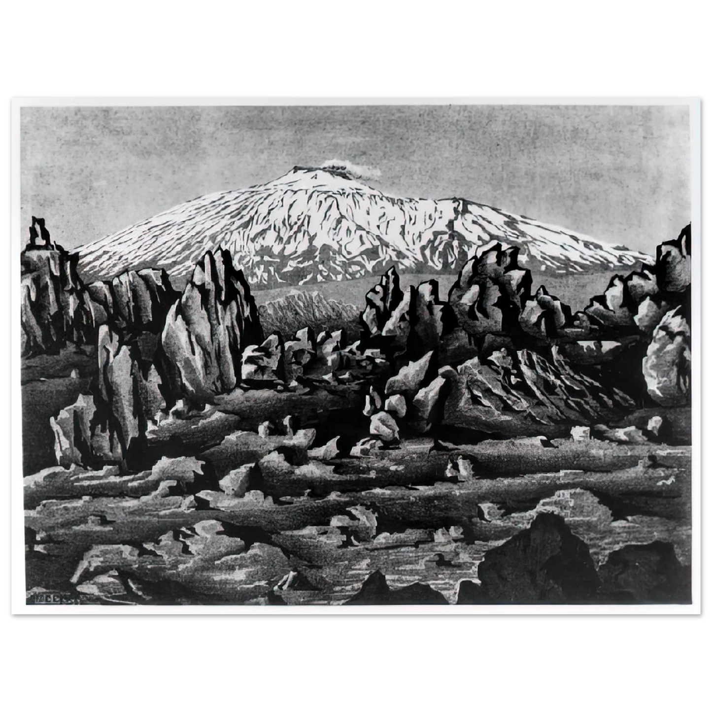 MC Escher - ESCHER (15) Wall Art - 21x29.7 cm / 8x12" - Fine Art Poster - -