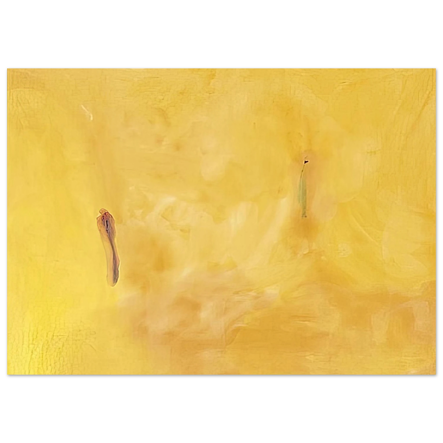 Helen Frankenthaler - Earliness - 1975 Wall art - 40x50 cm / 16x20 inches - Premium Wooden Framed Poster With Fine Art Paper - Black frame