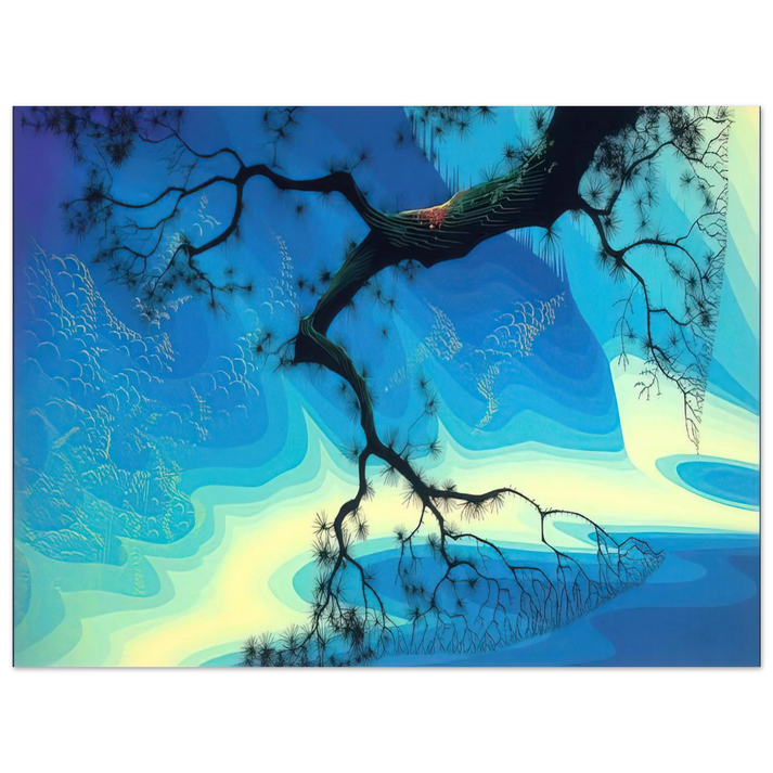 Eyvind Earle - Ocean Mist  75x100 cm / 30x40inches Fine Art Poster