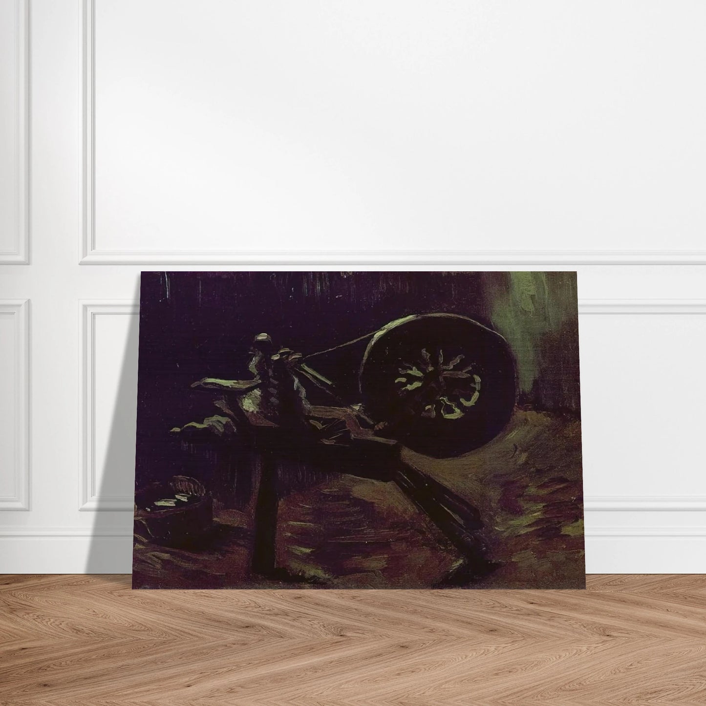 Bobbin Winder - Vincent van Gogh Brushed Aluminum Print - 70x100 cm / 28x40 inches | Vincent van Gogh Aluminum Print | Vincent van Gogh Prints