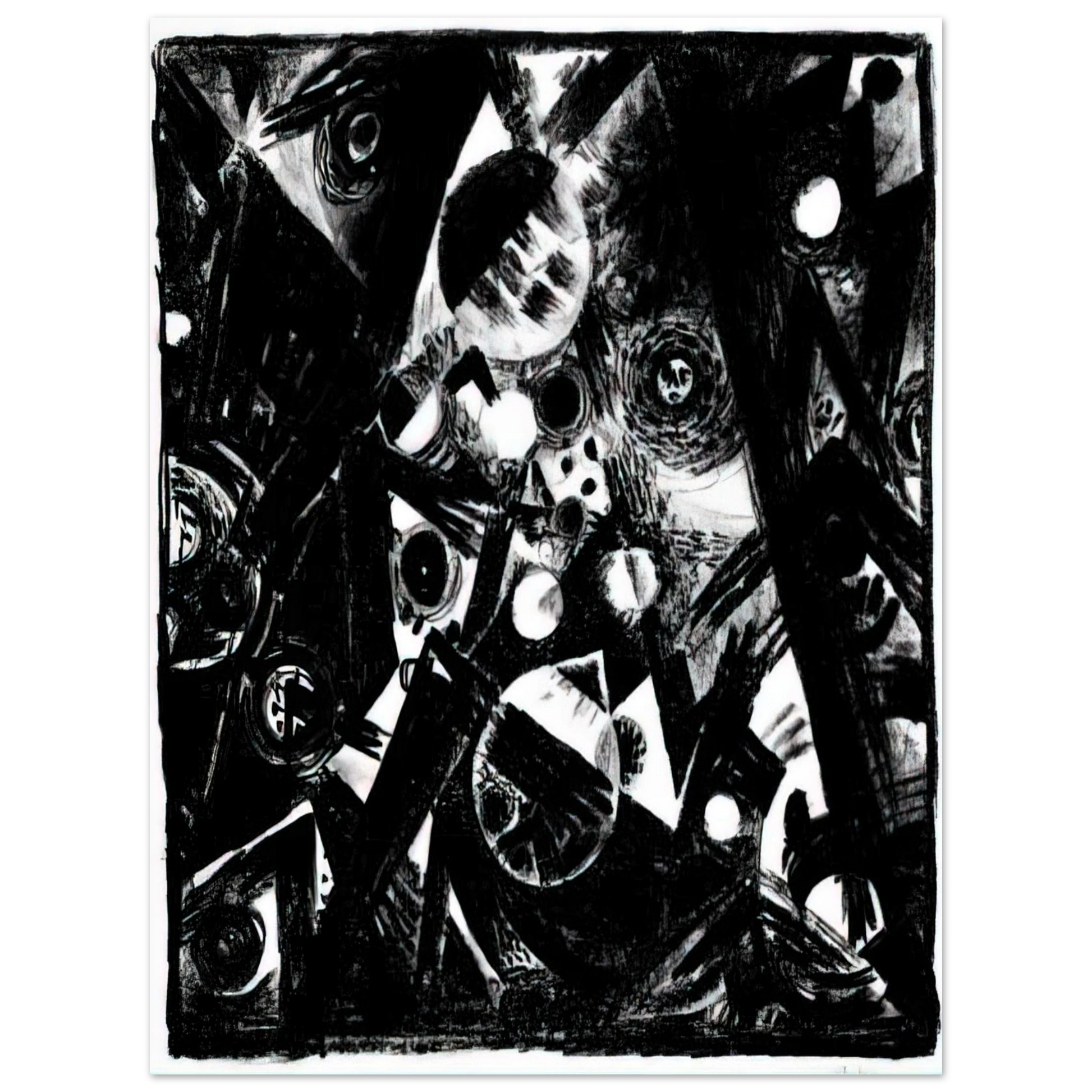 Johannes Itten - Komposition - 1919 Fine Art Poster - Default Title