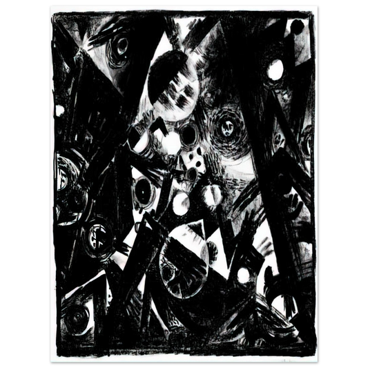 Johannes Itten - Komposition - 1919 Fine Art Poster - Default Title