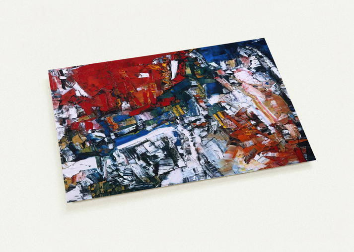 Perspectives By Jean-Paul Riopelle Pack of 10 Post Cards | Jean-Paul Riopelle Post Cards | A6 (10.5 x 14.8 cm) - 4.1 x 5.8 inches